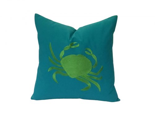 cojin crab verde jade