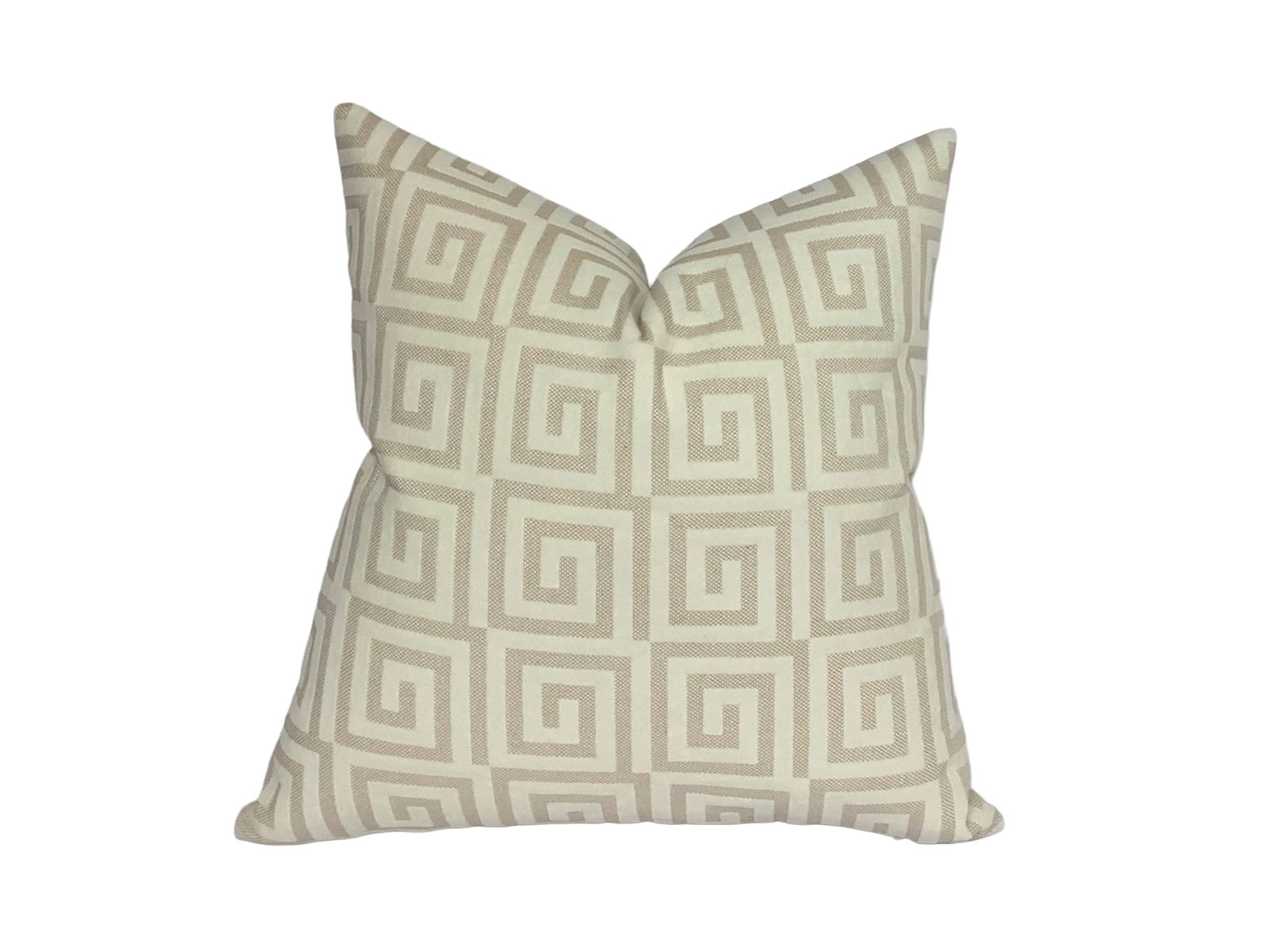 Cojín Geométrico Marfil (E)